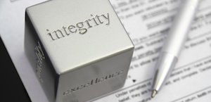 Tax preparation with integrity